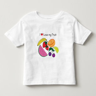 Ik hou van mijn fruit... kinder shirts