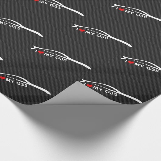 Ik hou van mijn G35 Cadeaupapier (Hoek)