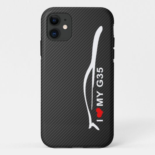 Ik hou van mijn G35 Case-Mate iPhone Case (Achterkant)