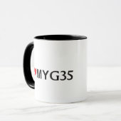 Ik hou van mijn G35-koffie Mok (Voorkant links)