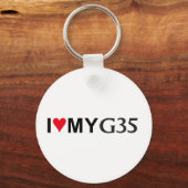 Ik hou van mijn G35-sleutelketen Sleutelhanger (Voorkant)