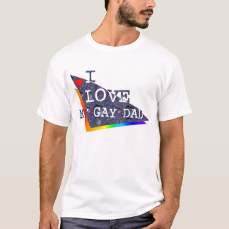 Ik hou van mijn Gay vader  T-shirt
