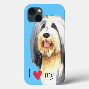 Ik hou van mijn gedekte collie Case-Mate iPhone case