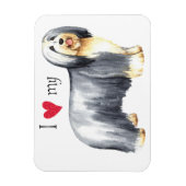 Ik hou van mijn gedekte collie magneet (Verticaal)