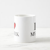 Ik hou van mijn Geek Koffiemok (Center)