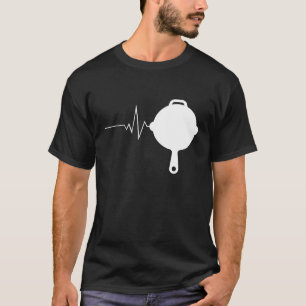 Ik hou van mijn gegoten strijkjes grappig koken T- T-shirt
