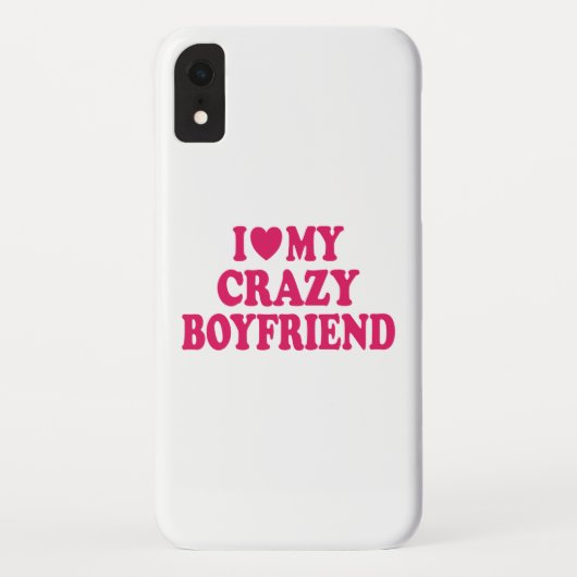 Ik hou van mijn gekke vriend Case-Mate iPhone case (Achterkant)