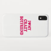 Ik hou van mijn gekke vriend Case-Mate iPhone case (Achterkant (horizontaal))