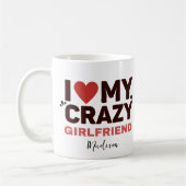 Ik hou van mijn gekke Vriendin Koffiemok (Links)