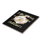 Ik hou van mijn geld in mijn dromen waar ik kan. tegeltje (Zijkant)