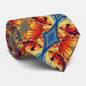 Ik hou van mijn gele labrador hond stropdas (Opgerold)