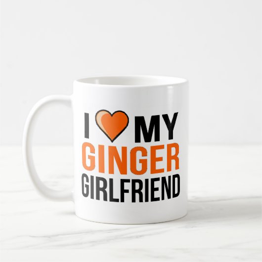 Ik hou van mijn gemberVriendin Koffiemok (Links)