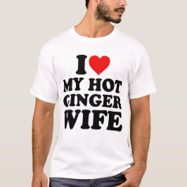 Ik hou van mijn gembervrouw t-shirt