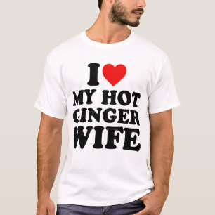 Ik hou van mijn gembervrouw t-shirt