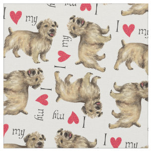 Ik hou van mijn genen van Imal Terrier Stof