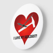 Ik hou van mijn geoloog Numberless Grote Klok (Hoek)