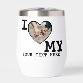 Ik hou van mijn gepersonaliseerde foto en tekst (Voorkant)