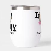 Ik hou van mijn gepersonaliseerde foto en tekst (Rechts)