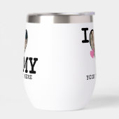 Ik hou van mijn gepersonaliseerde foto en tekst (Links)