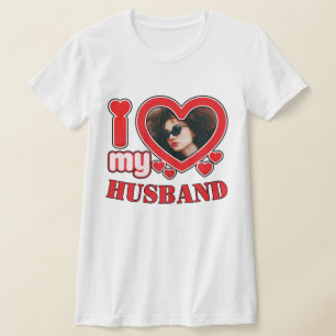 Ik hou van mijn gepersonaliseerde t-shirt