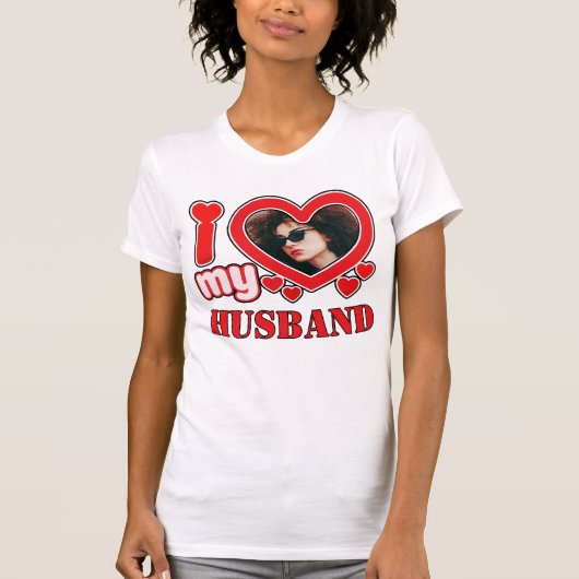 Ik hou van mijn gepersonaliseerde t-shirt (Voorkant)