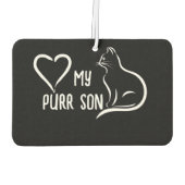 Ik hou van mijn Gesponnen Zoon Aangepaste Kleur Ka Luchtverfrisser (Achterkant)