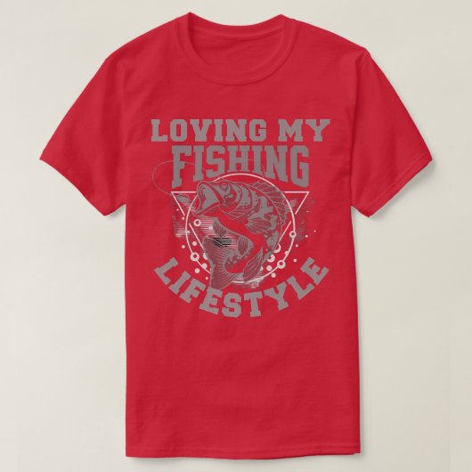 Ik hou van mijn Geviste levensstijl T-shirt (Design voorkant)