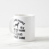 Ik hou van mijn geweldige daan koffiemok (Voorkant links)