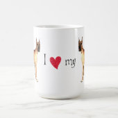 Ik hou van mijn geweldige daan koffiemok (Center)