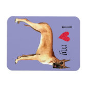 Ik hou van mijn geweldige daan magneet (Horizontaal)