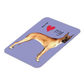 Ik hou van mijn geweldige daan magneet (Linkerzijde)