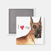 Ik hou van mijn geweldige daan magneet (Voorkant / Achterkant)