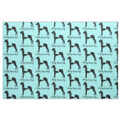 Ik hou van mijn geweldige dane Service Dog! Stof (Fat Quarter)