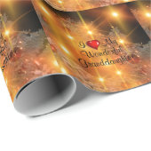 Ik hou van mijn geweldige kleindochter cadeaupapier (Rol Hoek)