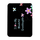 Ik hou van mijn geweldige kleindochter,  design magneet (Verticaal)