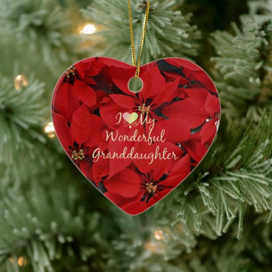 Ik hou van mijn geweldige kleindochter, keramisch ornament (Boom)