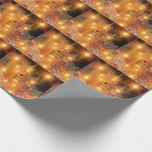 Ik hou van mijn geweldige kleinzoon cadeaupapier (Hoek)