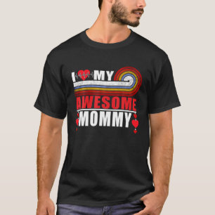 Ik hou van mijn Geweldige mama, zoon en dochter mo T-shirt