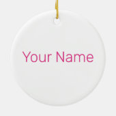 Ik hou van mijn Geweldige man bruiloft Jubileum Keramisch Ornament (Achterkant)