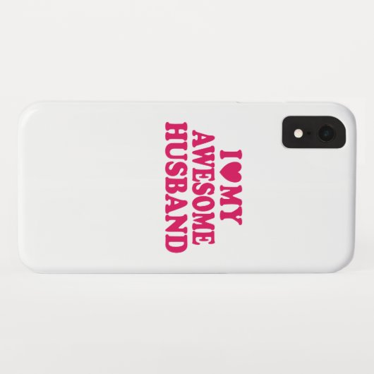 Ik hou van mijn Geweldige man Case-Mate iPhone Case (Achterkant (horizontaal))