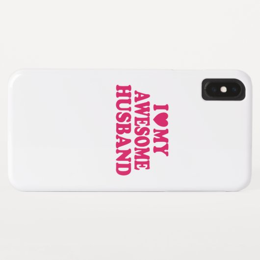 Ik hou van mijn Geweldige man Case-Mate iPhone Case (Achterkant (horizontaal))