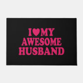 Ik hou van mijn Geweldige man Deurmat (Voorkant)