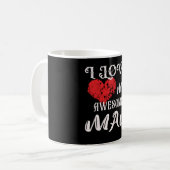 Ik hou van mijn Geweldige Man Koffiemok (Voorkant links)