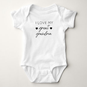 Ik hou van mijn geweldige oma body Brand, Vintage Romper