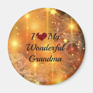 Ik hou van mijn geweldige oma magneet