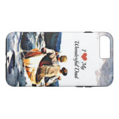 Ik hou van mijn geweldige vader Case-Mate iPhone case (Achterkant (Horizontaal))