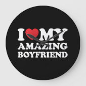 Ik hou van mijn geweldige vriend in mijn hart mijn grote klok