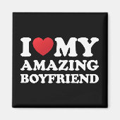 Ik hou van mijn geweldige vriend in mijn hart mijn magneet (Voorkant)