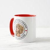 Ik hou van mijn Geweldige Vriendin Fototekst Mok (Voorkant links)