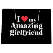 Ik hou van mijn geweldige Vriendin Ik hart mijn he Groot Cadeauzakje (Voorkant)